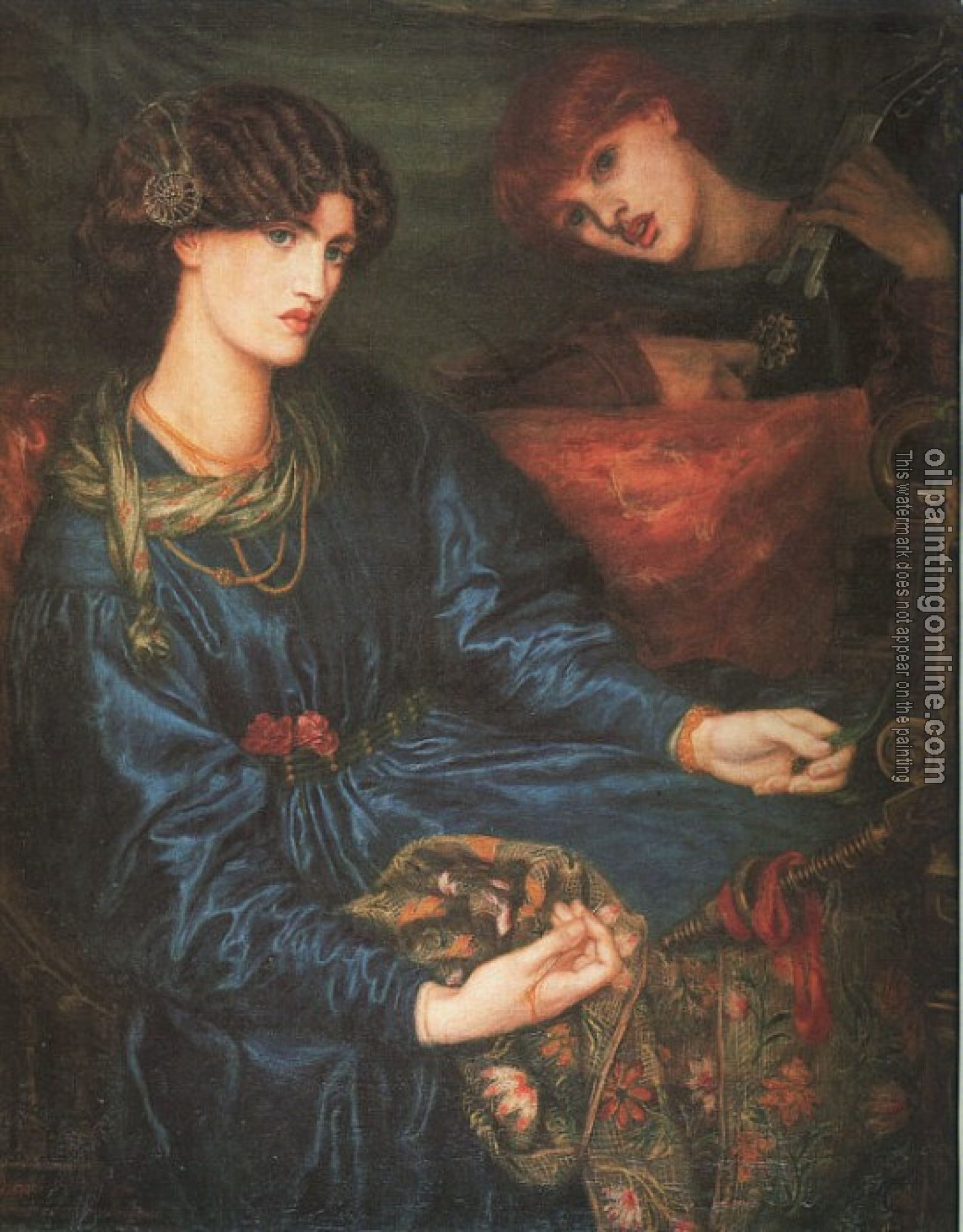 Rossetti, Dante Gabriel - Mariana